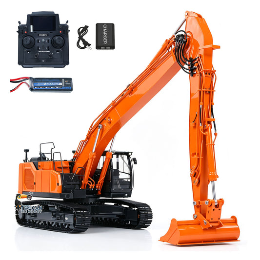 LESU 1/14 RC Hydraulic Excavator AOUE LR945 CNC Long-reach Digger RTR Radio Control Model Light 7CH Valve Paladin PL18EV LITE