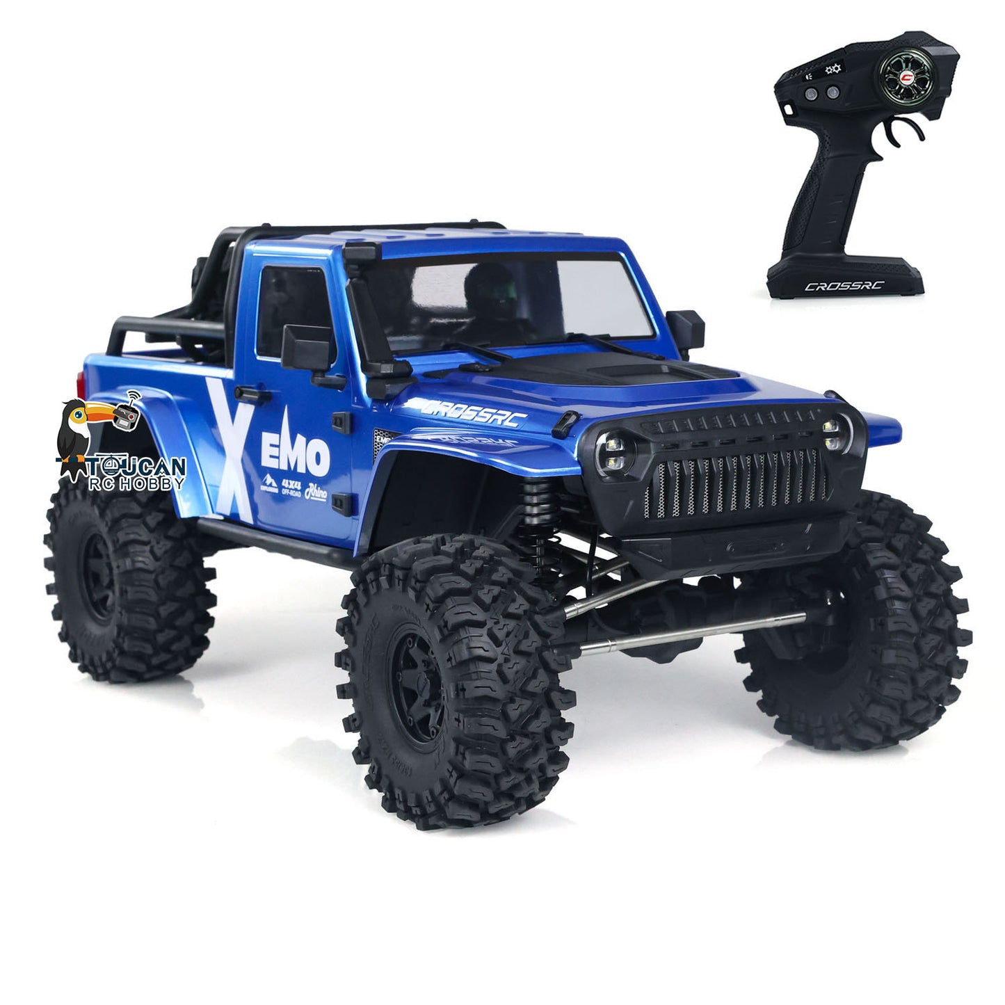 US STOCK 1/8 CROSSRC EMOX Remote Control Off-road Vehicles RC Crawler Car 4WD RTR Model