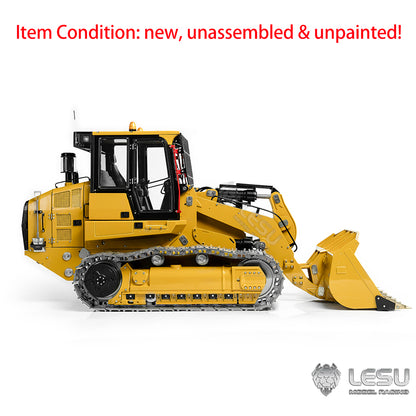 LESU 1/14 973K Hydraulic RC Loader Metal Tracked Model Without Rear Plow Openable Bucket KIT