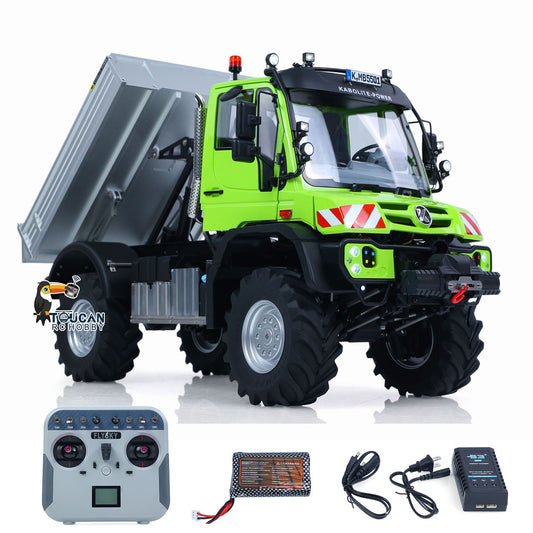 Fast Free Shipping for EU KABOLITE K5501 1/14 Remote Control Off Road Car RC Dumper ATV Light Truck 2-Speed Transmission Metal Drive Shaft Lights Sounds