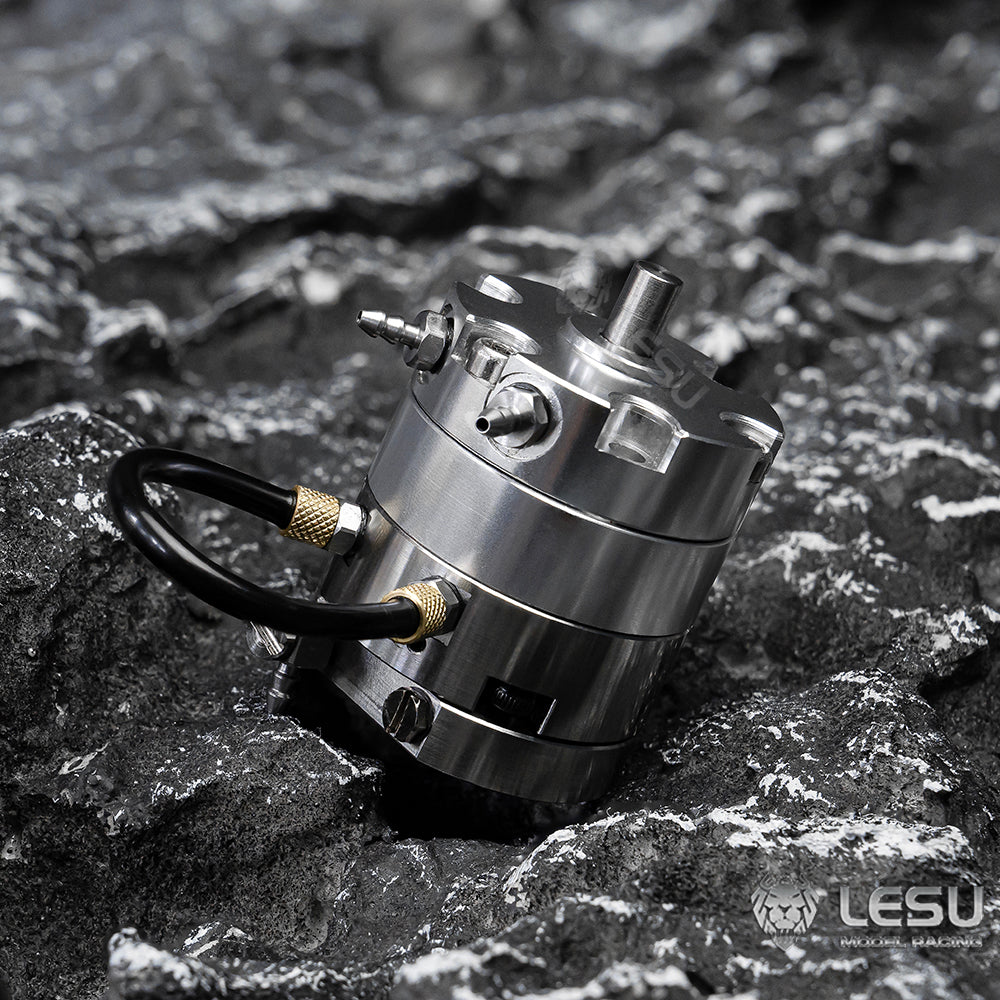LESU 270 Hydraulic Rotary Motor Oil Slip Ring for 1/14 RC Car Truck Model Parts