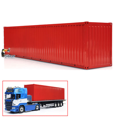 1/14 Full Metal 40 Feet Container Model for RC Tractor Truck Trailers