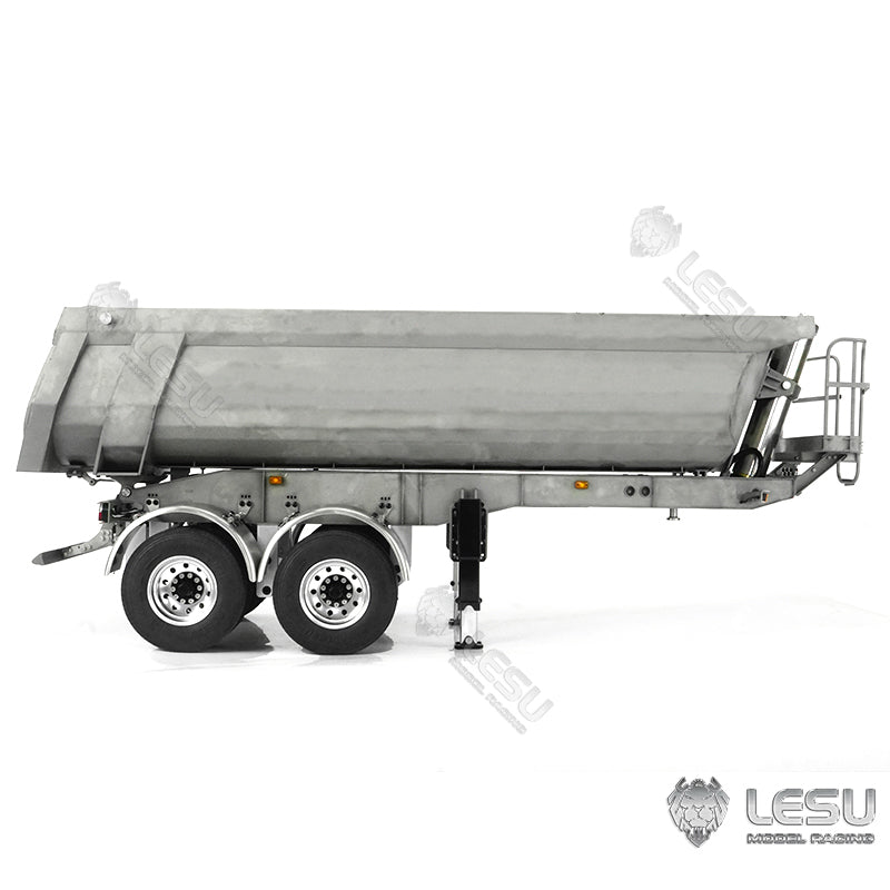 IN STOCK LESU 1/14 Unassembled Metal Hydraulic Dumper Tipper A0017