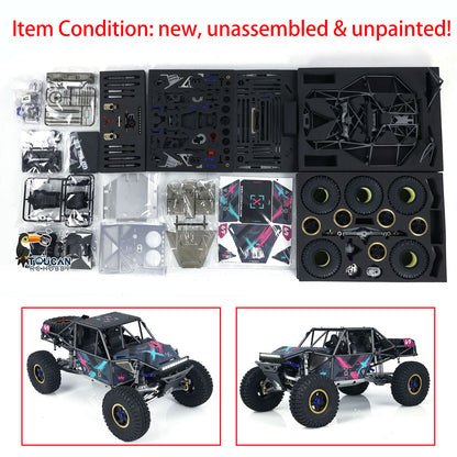 Capo 1/8 RC Crawler Car U4 CD1582X Remote Control Racing Vehicles KIT