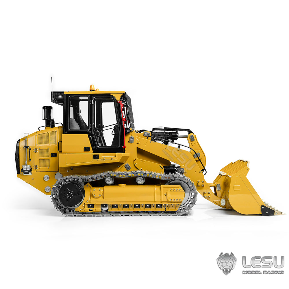 LESU 973K 1/14 RC Hydraulische Loader Lackiert Montiert PNP Ohne Hinten Pflug Öffnende Schaufel