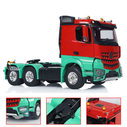 1/14 RC Sattelzugmaschine 6x4 RC Auto lackiertes montiertes Modell