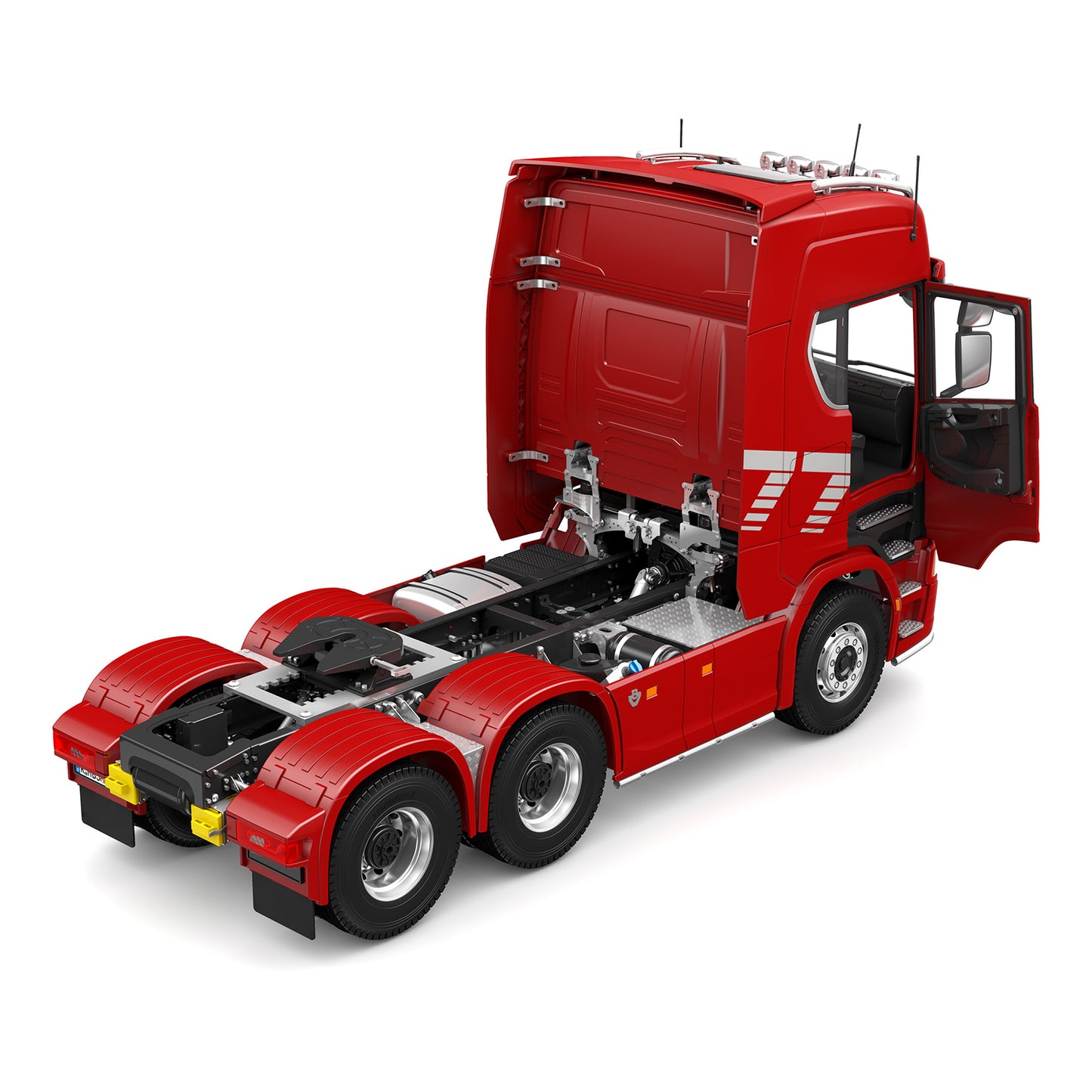 Kabolite 1/14 RC Tractor Truck Scania 770S 6X6 RTR Model Lorry Battery Radio Car 5802