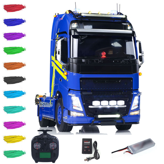 TAMIYA 1/14 4X2 RC Tractor Truck RTR 56375 FH16 XL750 Remote Control Lorry Car