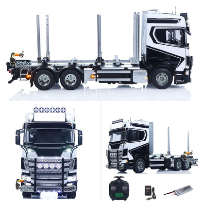 TAMIYA SC770S 56360 6x4 1/14 RC Timber Truck RTR 3Speed Vehicles Smoke Light Sound ST8 Radio Battery