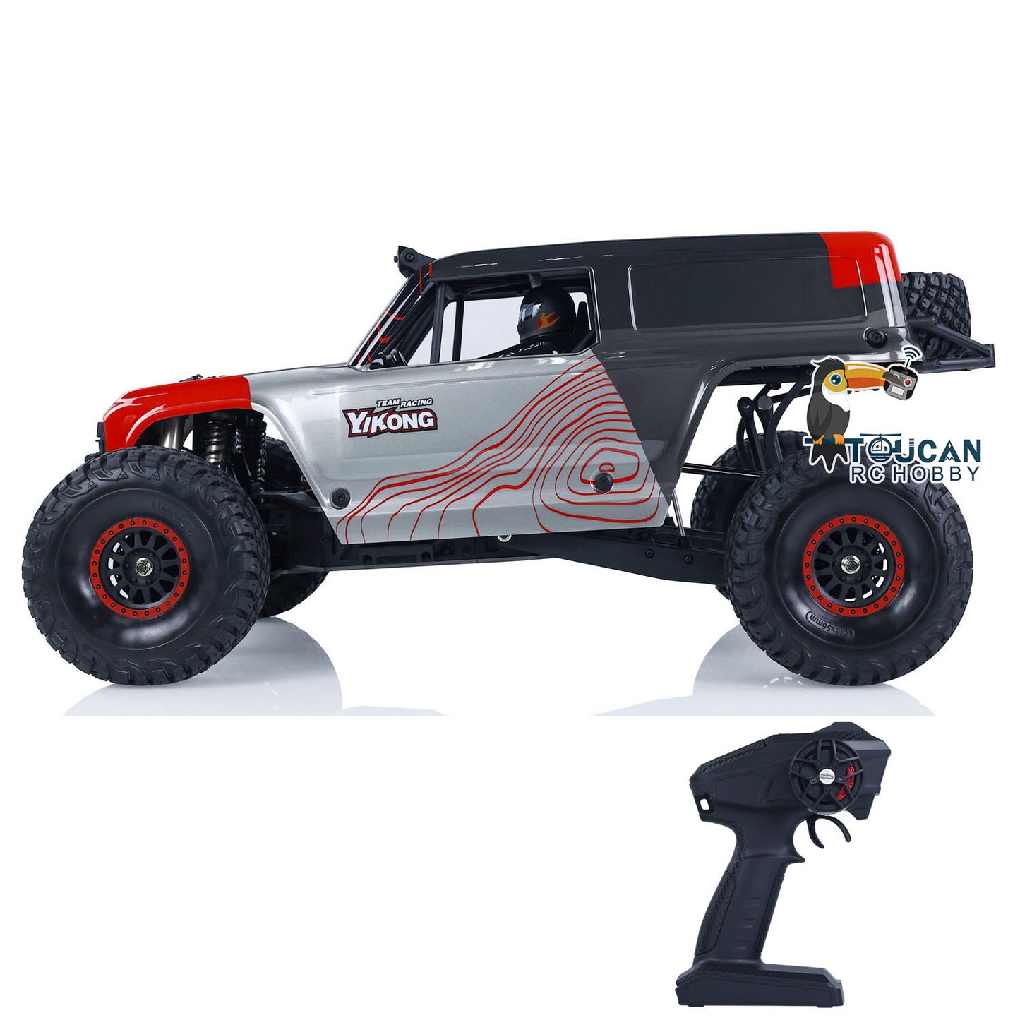 Voiture tout-terrain 4WD RC YIKONG YK4073 TB7 4X4 1/7 RC