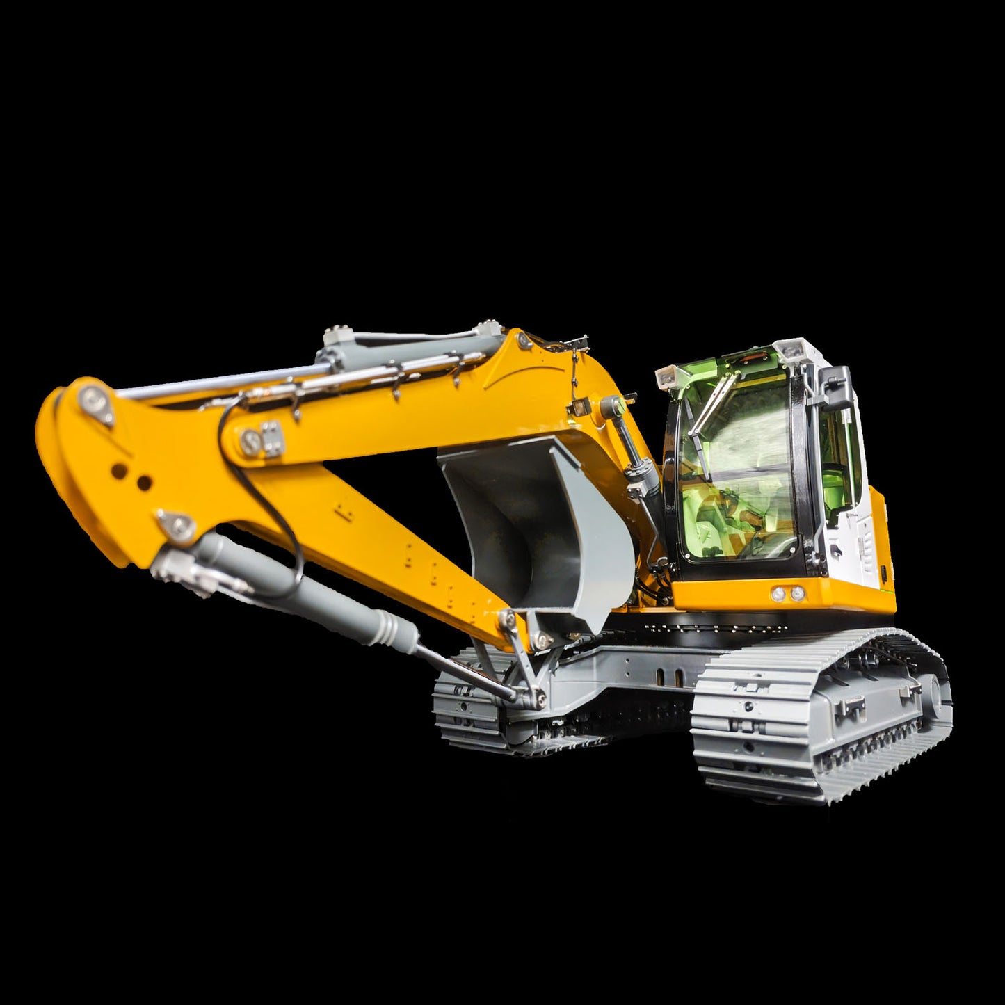 JDM-208 1/14 RC Hydraulic Excavator R920 Metal Remote Control Digger Model ST8 Controller