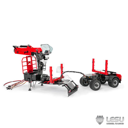 Deposit New Product Pre-order LESU 1/14 Metal Long Log Trailer RC Model