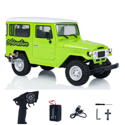 EN STOCK Véhicules tout-terrain télécommandés HG 4x4 1/16 TOYOTA Land Cruiser FJ40 Voiture électrique à chenilles