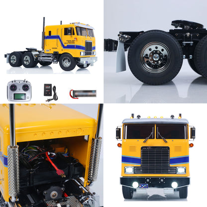 TOUCAN 1/14 Remote Control DIY Tractor Truck 6*4 TAMIYA Chassis 56304 3Speed Transmission Light Sound System RTR Flysky Radio