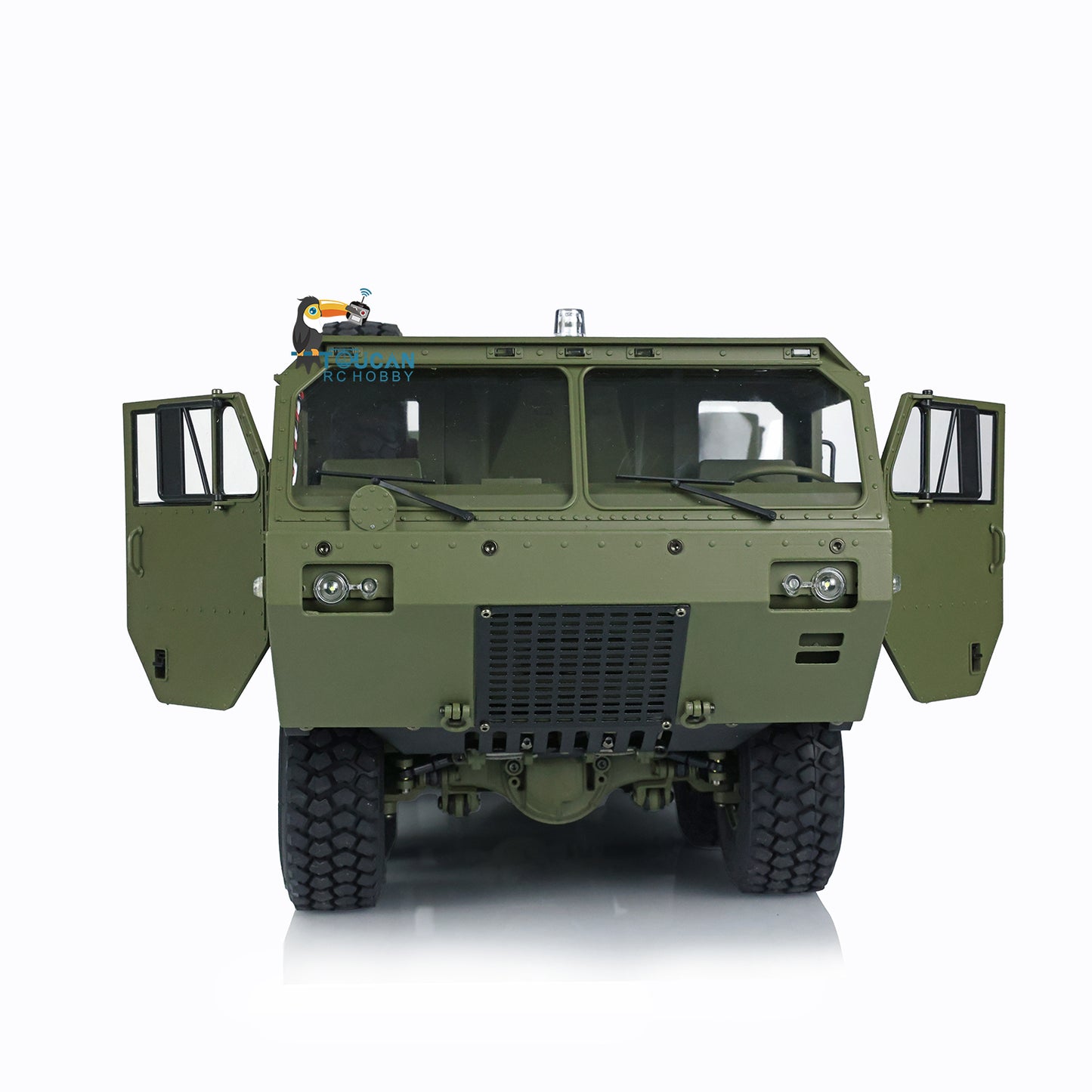 US STOCK HG 1/12 RC US Military Truck Metal 8*8 Chasis Model 2.4G Radio Servo Motor P801