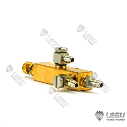 LESU Metal Regulating Relief Valve for 1/14 Hydraulic RC Truck