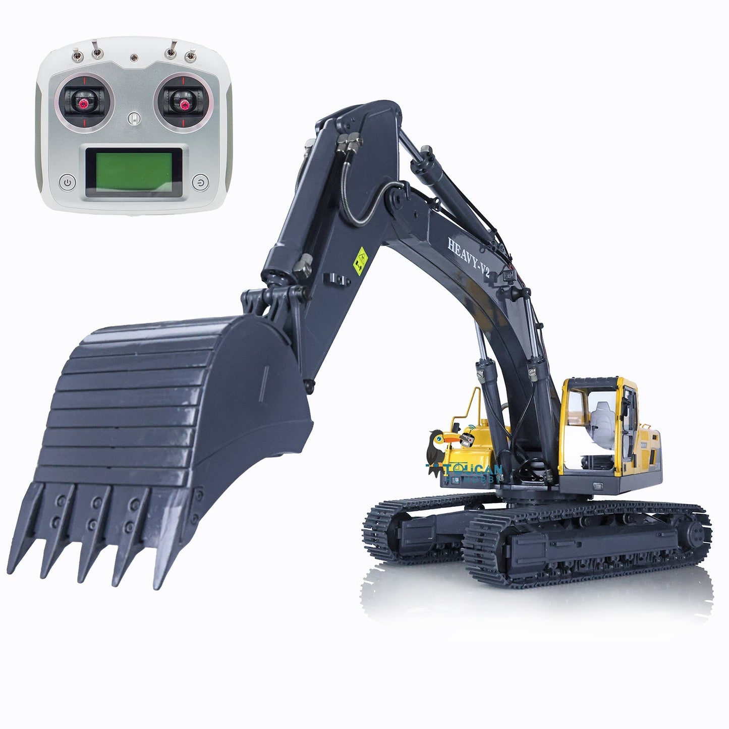 IN STOCK JDModel 1/14 360L EC360 V2 RC Hydraulic Excavator