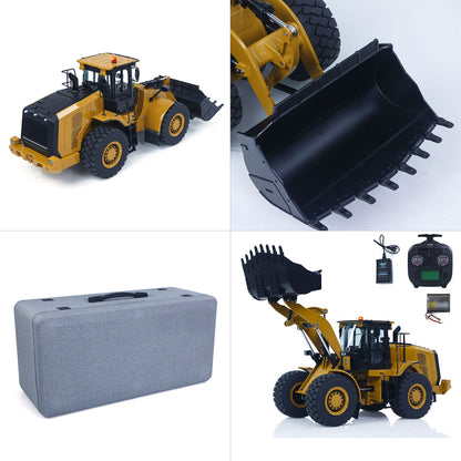 US STOCK HUINA K966 KABOLITE 2.4G 1/16 Hydraulic RC Loader Car Model 7500mAh Battery