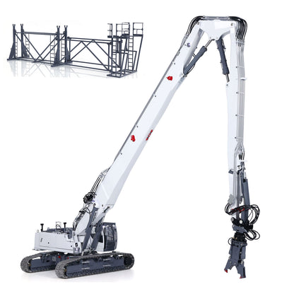 LESU 1/14 RC Excavatrice de démolition hydraulique Aoue LR960 Modèle de pelle lourde finie 960 Version PNP