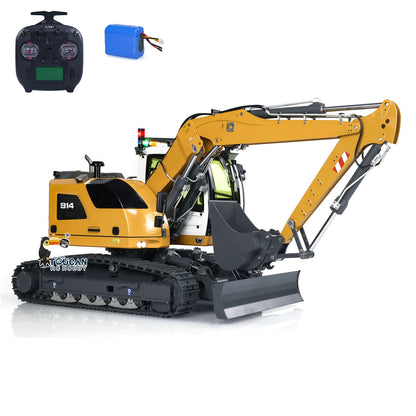 CUT 1/14 Scale 914 5-ways RC Hydraulic Excavator RTR