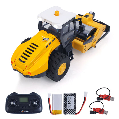Deposit Pre-order Hydraulic RC Road Roller 131 Remote Control Construction Vehicles New Product Radio System