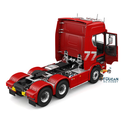 Kabolite 5802 1/14 RC Tractor Truck 770S 6X6 RTR Model Lorry Battery Radio Car 770S-100 Simulation Vehicle