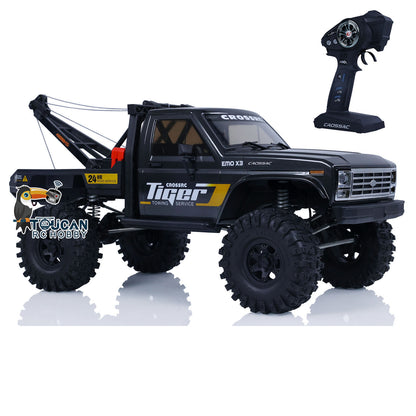 CORSSRC 4WD 1/8 EMO X3 RC Road Rescue Towing Crawler PNP