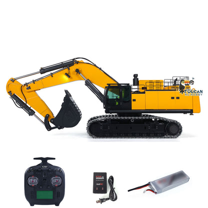 US STOCK ZOOMLION ZE960G 1/12 Metal RC Hydraulic Excavator Double Pump RTR Heavy Digger Emulated Engineering Vehicle Hobby Model