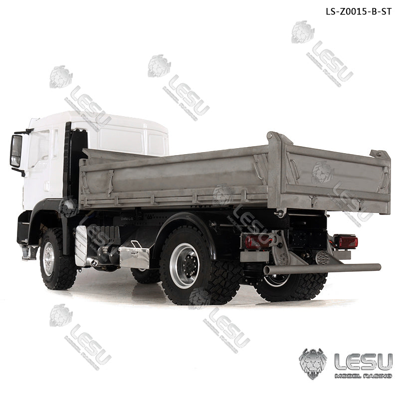 LESU 1/14 6x6 Metal TGS Dumper A/B Truck Model Light Sound Hydrualic System Motor Light Sound Opitonal Versions