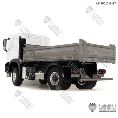 LESU 1/14 6x6 Metal TGS Dumper A/B Truck Model Light Sound Hydrualic System Motor Light Sound Opitonal Versions