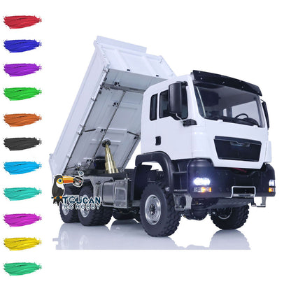 LESU Metal 1/14 RC Hydraulic Dumper Truck Tipper