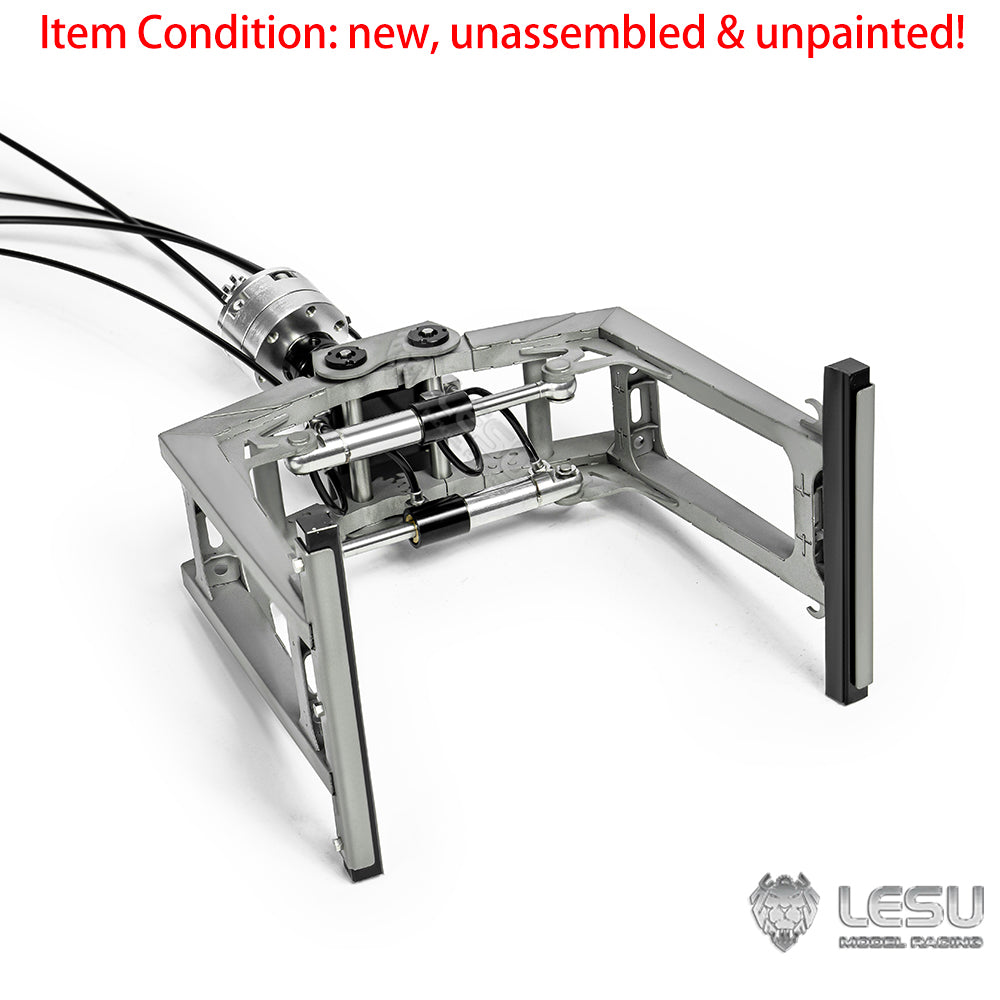 LESU 1/14 Brick Clamp / Metal Fork for LESU RC Hydraulic Crane Dumper Truck