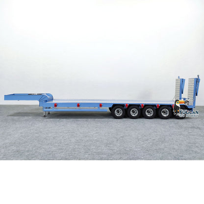 5 Axles Metal Semi-trailer for 1/14 RC Tractor Dumper