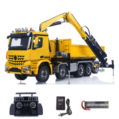 10x10 1/14 RC Hydraulikkran LKW Volldumper RTR XRLite Radio
