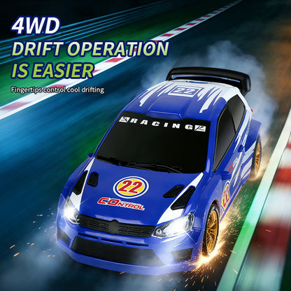 JJRC Q233 1/24 Transformable 4*4 Remote Control Drifting Car RC Rally Vehicle Motor ESC Servo Light Effect No Sounds RTR