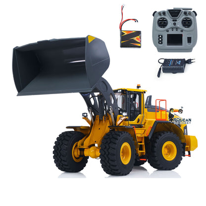 Double E Metal 1/14 4X4 Remote Control Hydraulic Loader L260H Axle Locks 2Speed Gearbox Brushless Motor Battery RTR Light System