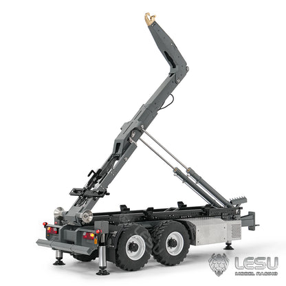 Deposit New Product Pre-order LESU 1/14 Metal Full Dump Semi Trailer RC Construction Vehicle