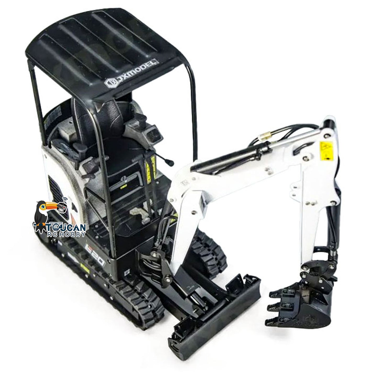 JX Model 1/14 E20 RC Hydraulic Excavator Mini Remote Control Digger Sounds Light