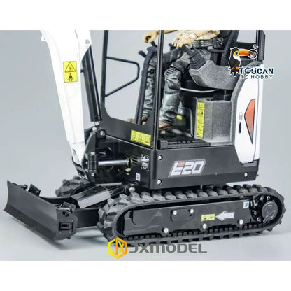 JX Model 1/14 E20 RC Hydraulic Excavator Mini Remote Control Digger Sounds Light