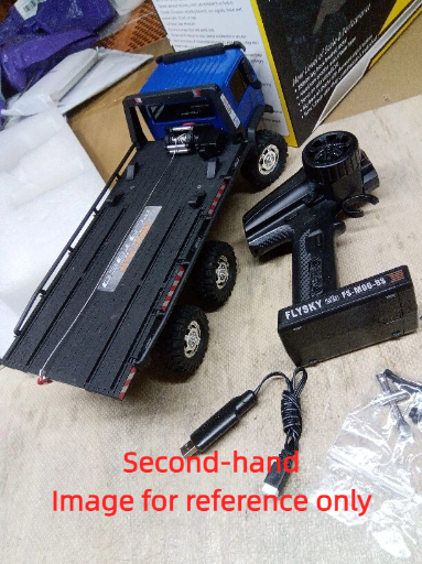 Second Hand US Stock CR18P Flatbed Truck 6x6 RTR RC Rock Crawler 1/18 Off-Road Truck 2-Speed Lights