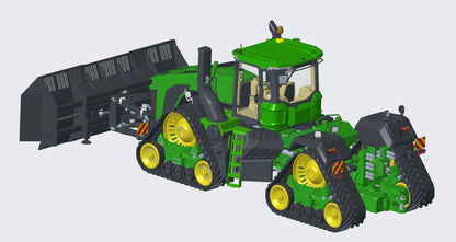 Eyewhale Deposit New Product ! 1/14 X-830 Tracked Tractor RC Model with PL18EV Radio Control