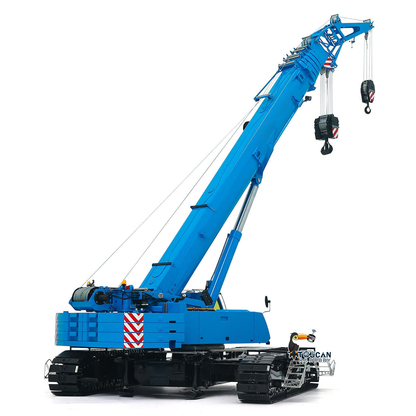 Pre-Order Eyewhale 1/14 Metal Remote Control Hydraulic Telescopic Crawler Crane Truck RC Hoist Model Brushless ESC Frsky Radio 5D Joystick