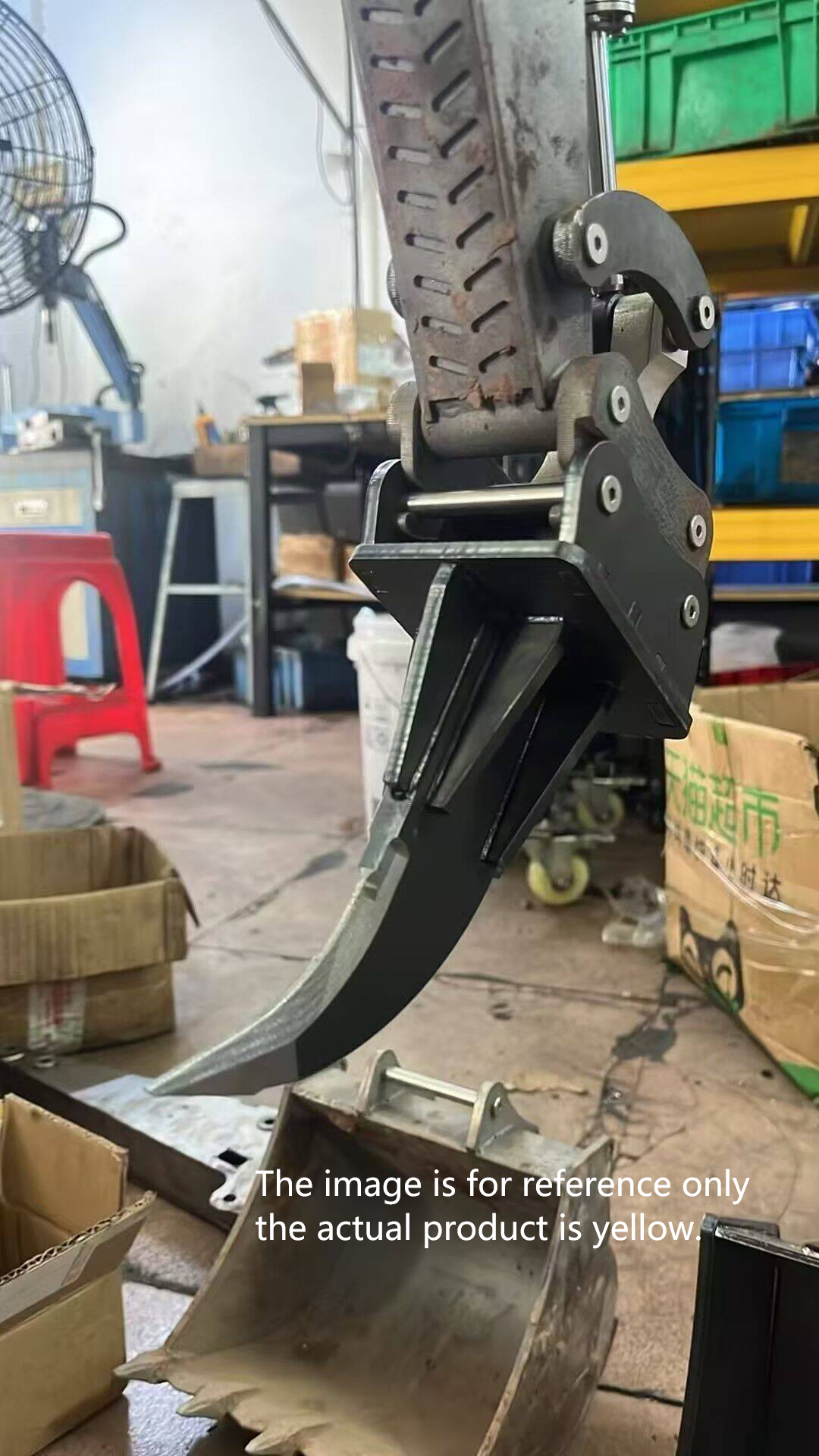 Metal Ripper for 1/12 Remote Control Hydraulic Tracked Excavator 395F RC Digger Brushless Motor Dual Pump System Flysky Radio