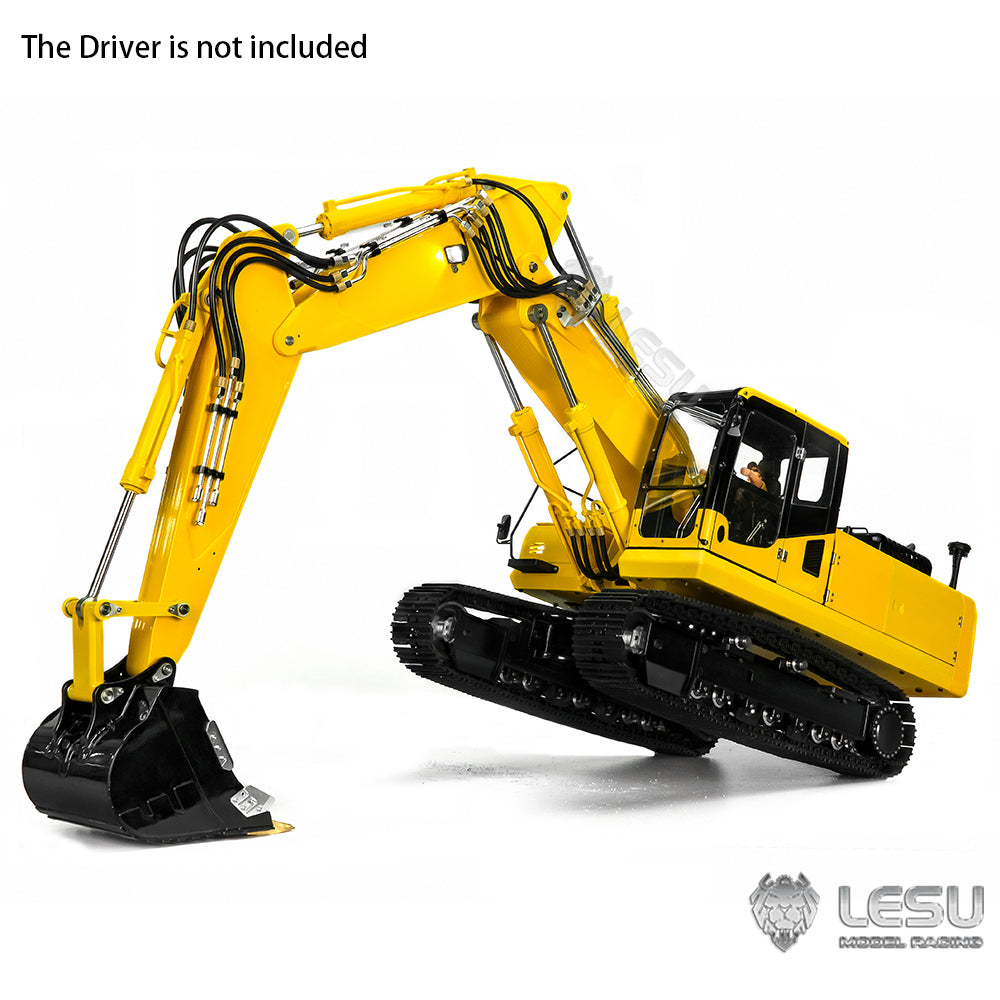 LESU 1/14 RC Hydraulic Digger PC360 3-Arm ET36L RTR RC Excavator