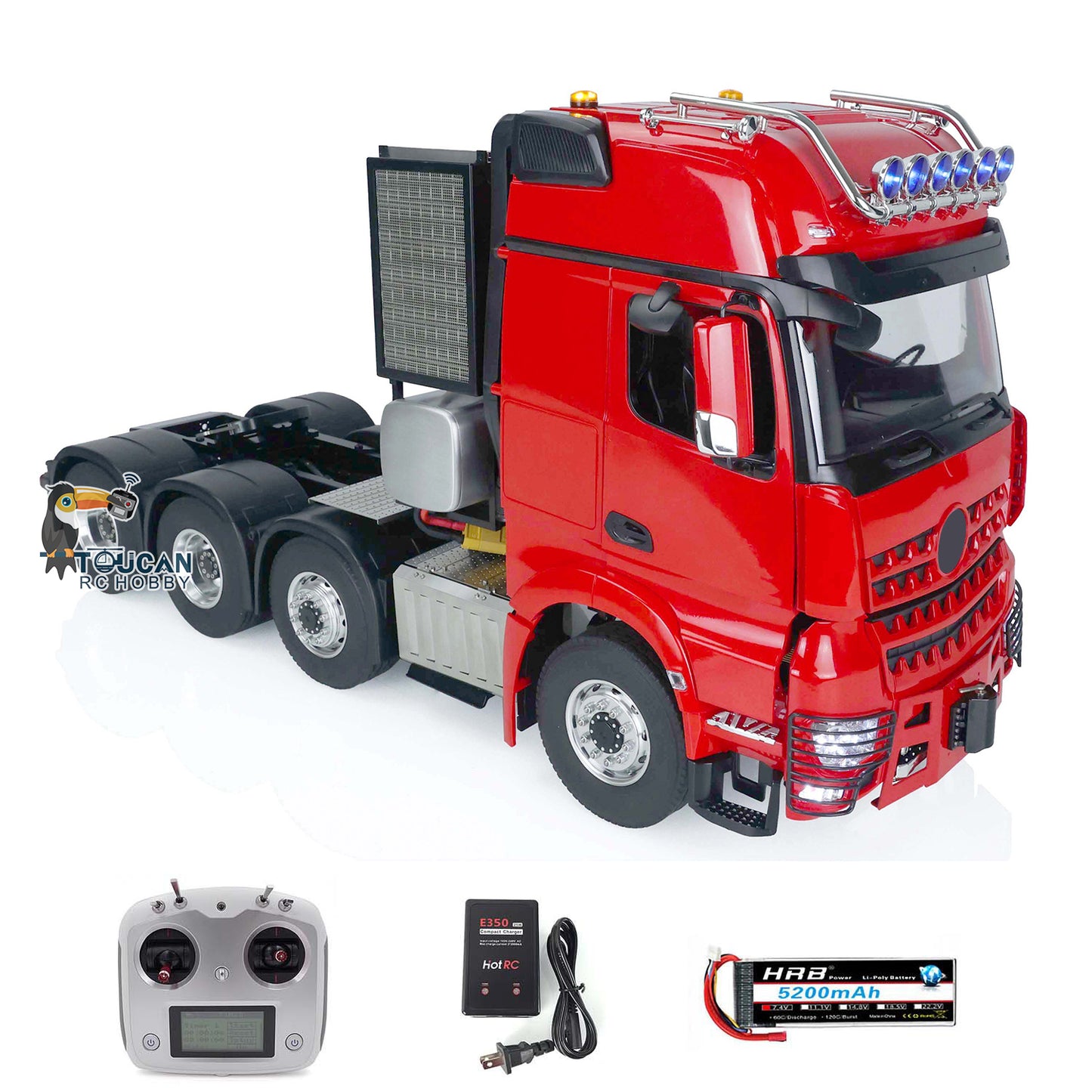 Camion tracteur télécommandé LESU 1/14 RTR pour TAMIYA 3363 1851