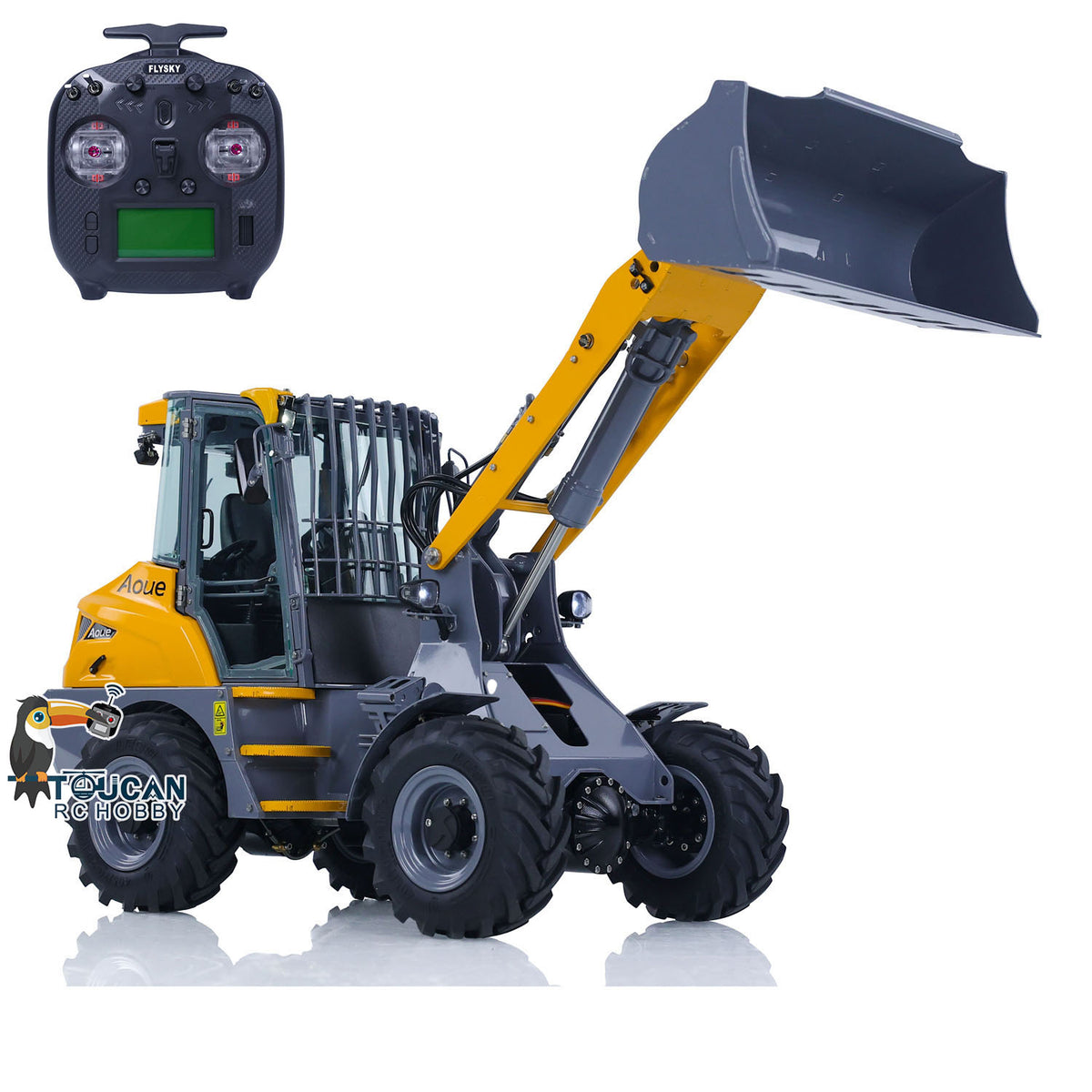 LESU Metal 1/14 RC Hydraulic Loader AOUE-MCL8 Remote Control Car Model Kits