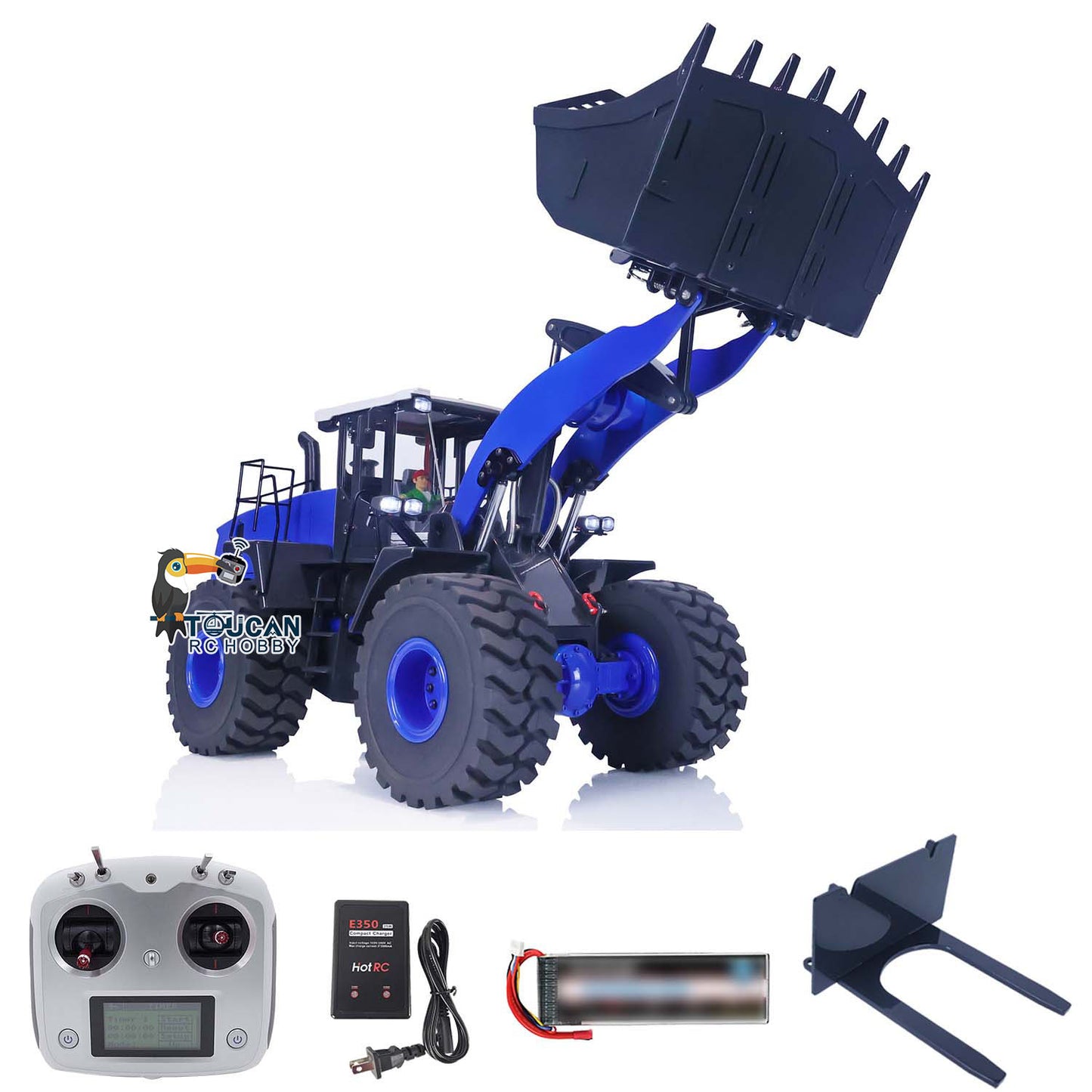 XDRC 980L Metal 1/14 Ready To Run RC Hydraulic RTR Loader WA470