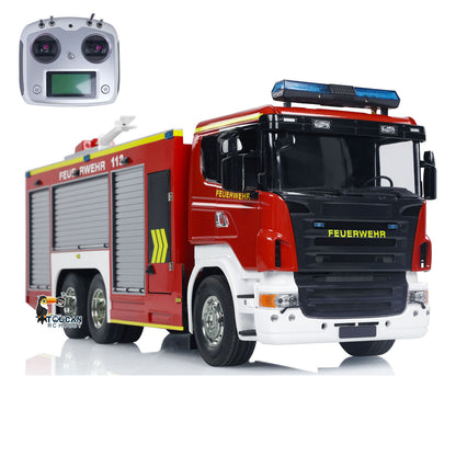 1/14 6x4 RC Feuerwehrauto Feuerwehrfahrzeuge Modell Deutschland Version Lichter Sounds