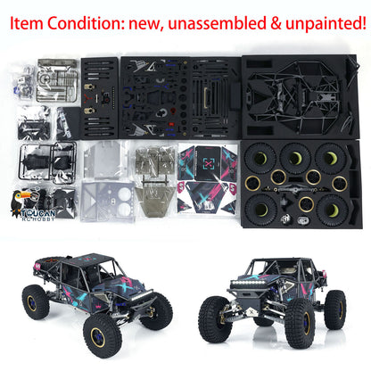 US STOCK Capo 1/8 RC Crawler Car U4 CD1582X 2 Speeds Remote Control Racing Vehicles Kits