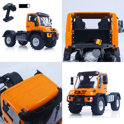 U535 Lite 4X4 1/14 Remote Control Rock Crawler Car RC Off Road Vehicle Metal Drive Shafts 2Speed Gearbox Brushless Motor ESC